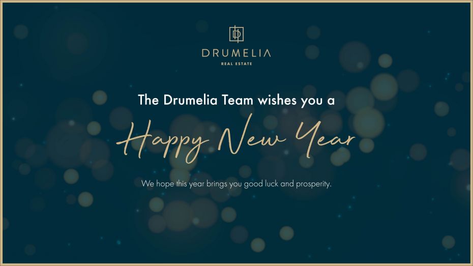 Un feliz año nuevo para ti, de parte de Drumelia 