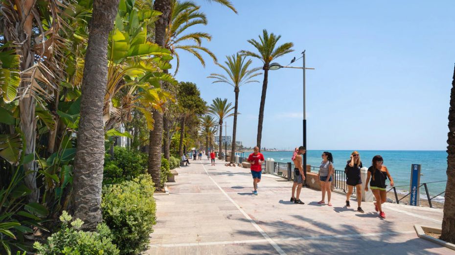 marbella seafront