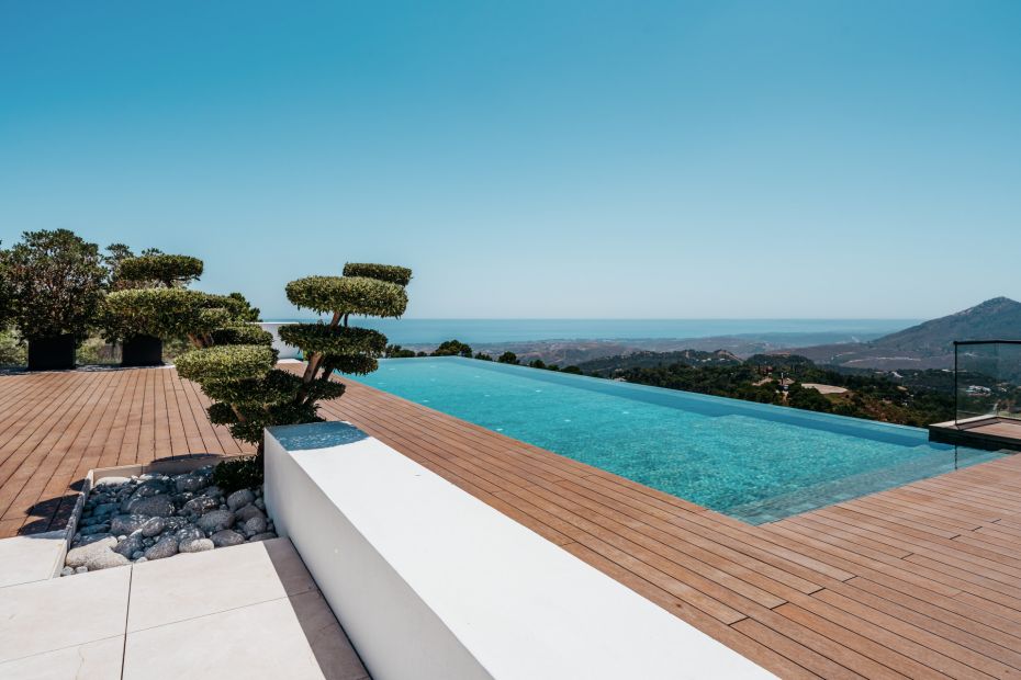 Foto van Zeezicht van een woning in La Zagaleta 