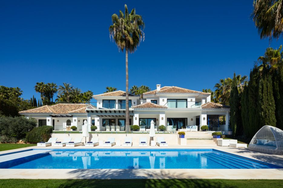Spectacular villa in the heart of Nueva Andalucía