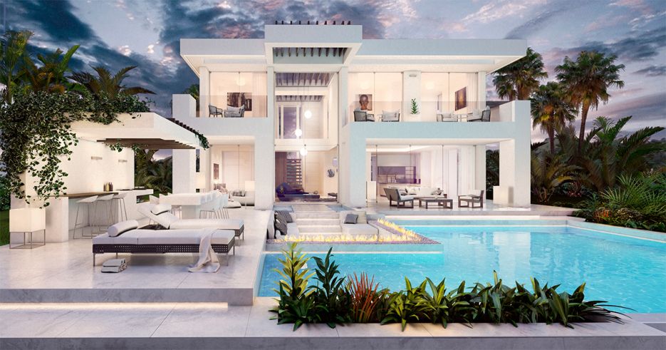 Contemporary villa in Nueva Andalucía