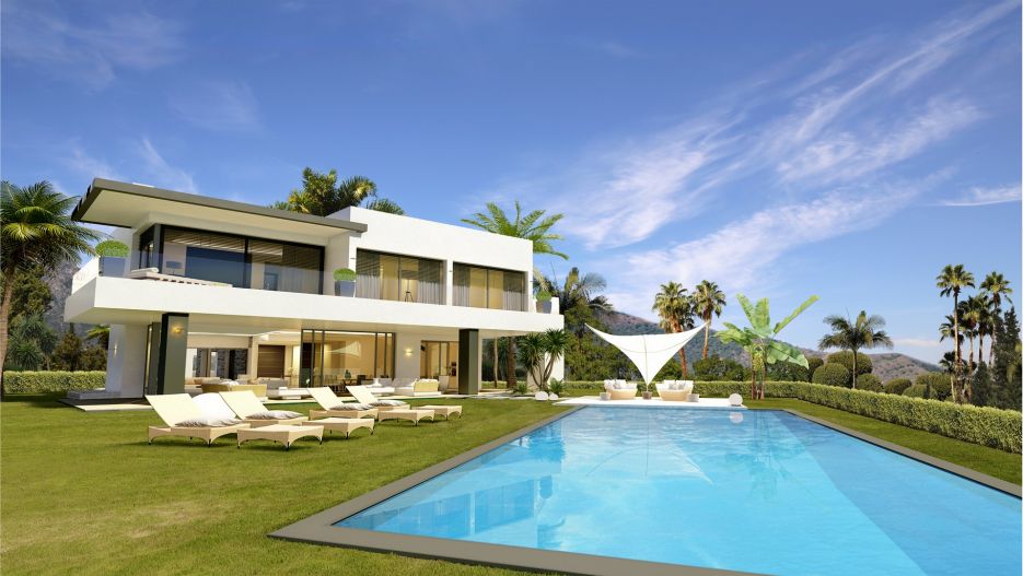 Modern villas for sale in Marbella Golden Mile