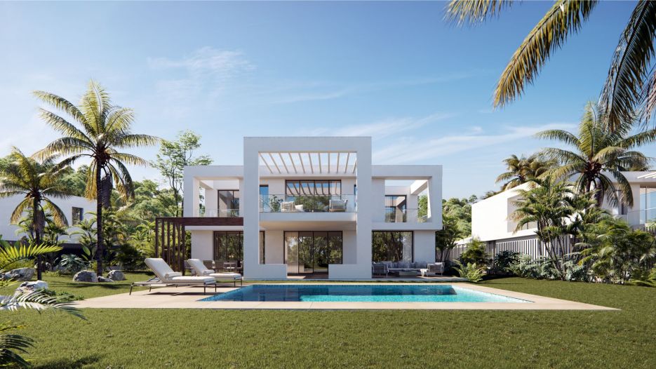 Contemporary villa project in Marbella East
