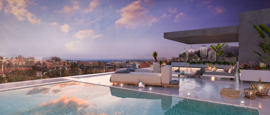 New modern development in El Campanario, Estepona