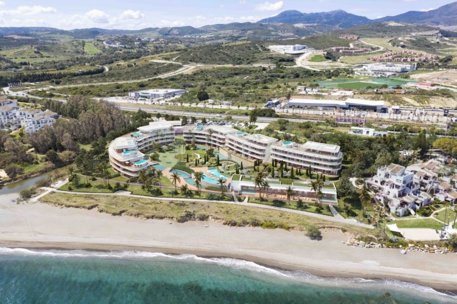 Frontline beach project of contemporary apartments and penthouses
