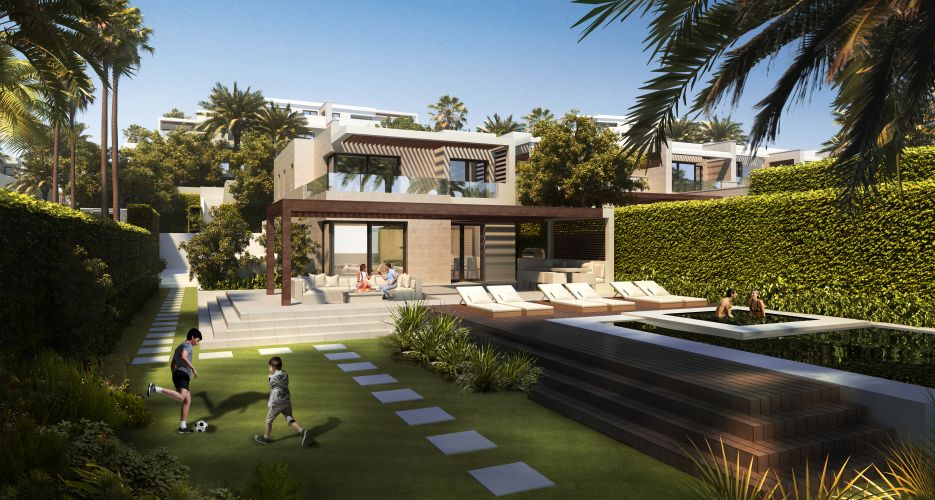 New off plan project of apartments, penthouses, bungalows and villas in Estepona