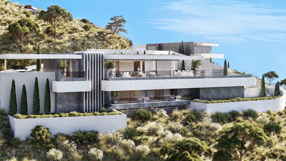 Luxury development of 18 villas