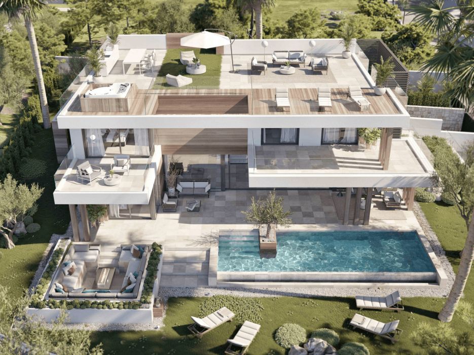 Contemporary villas for sale in New Golden Mile - two last units available
