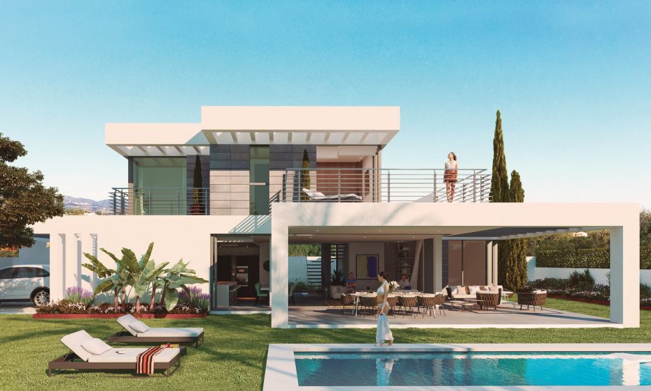 New modern villa for sale in Estepona