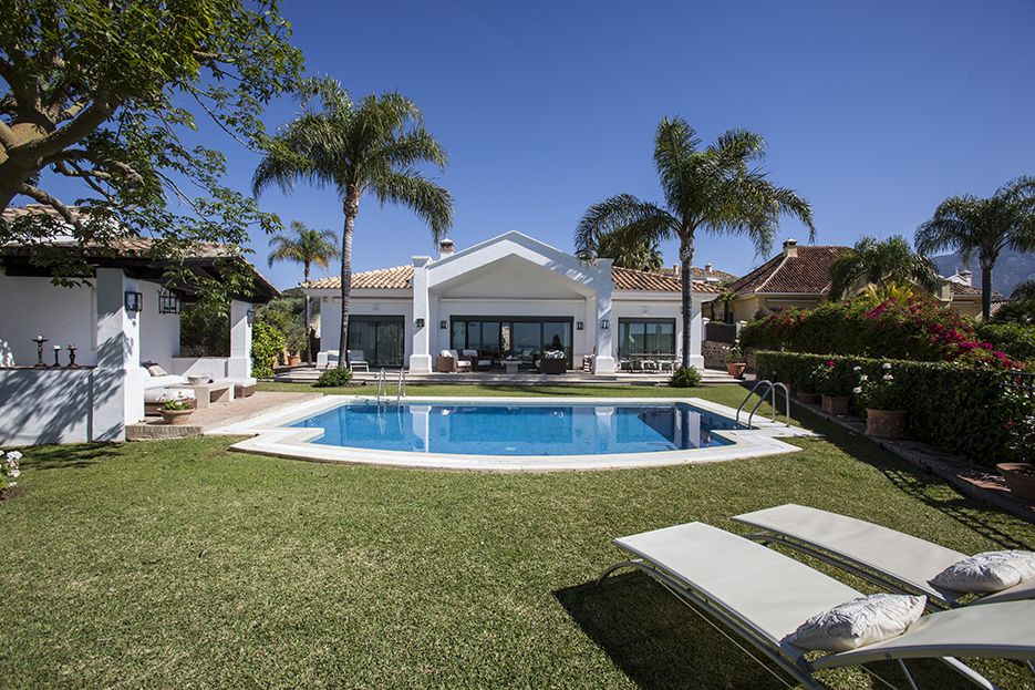 Beautiful rental villa in the Golf Valley, Nueva Andalucia