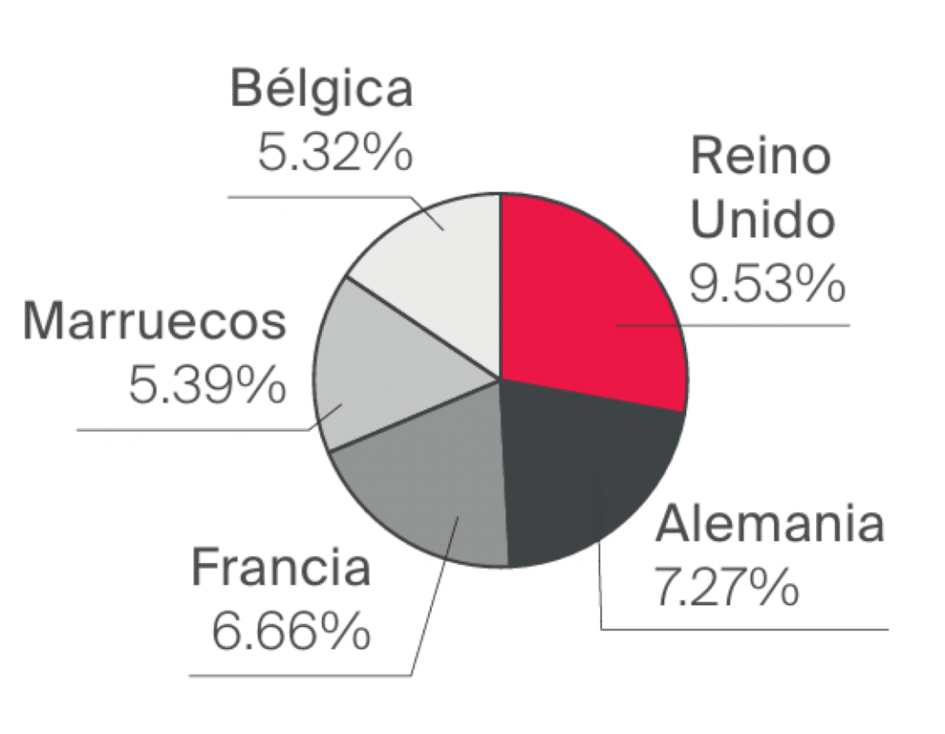 Las 5 principales nacionalidades de compradores extranjeros en España