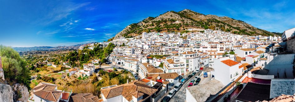 village blanc de Mijas, sur la Costa del Sol, en Andalousie