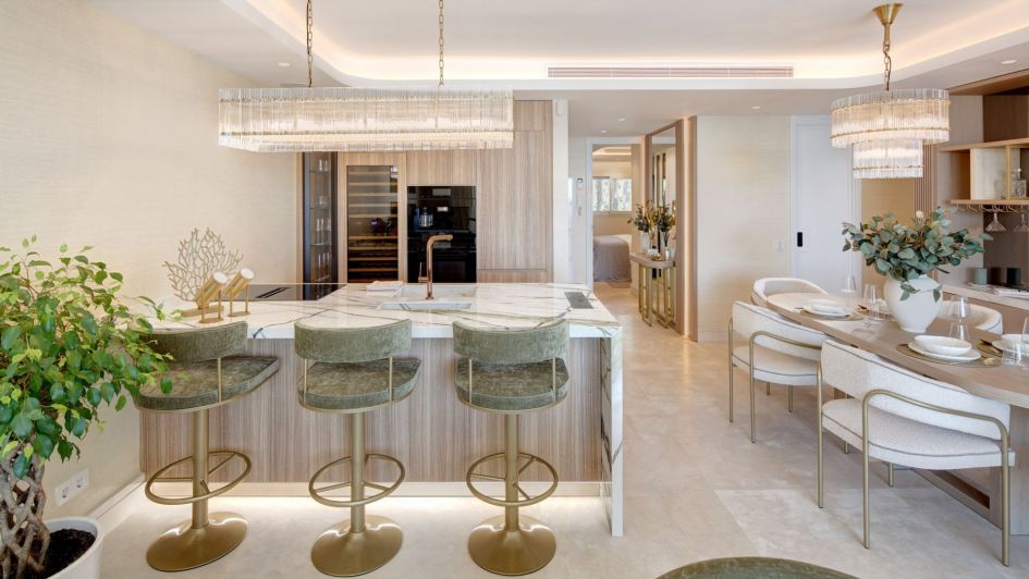 puente romano luxury kitchen