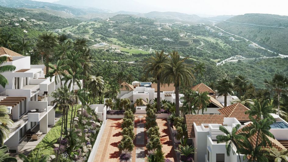 Marbella Hill club new development apartments and penthouses in Benahavís