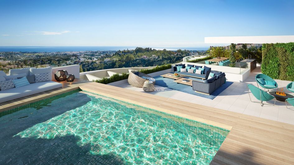 The View - luxury penthouse with rooftop pool overlooking Marbella, Benahavís