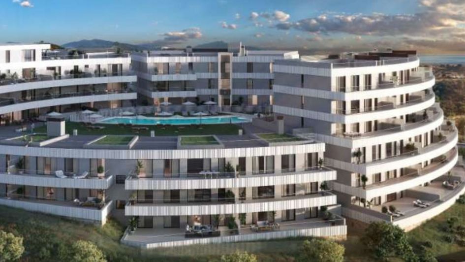 Render of Vanian Views new development in Selwo, Estepona East, New Golden Mile, Costa del Sol