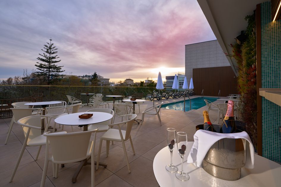 360 Blue Sky Bar at Óbal Urban Hotel – rooftop bar and pool, Marbella, Costa del Sol