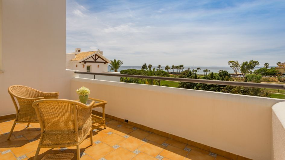 Los Monteros Palm Beach Penthouse mit Blick auf Marbellas besten Strand