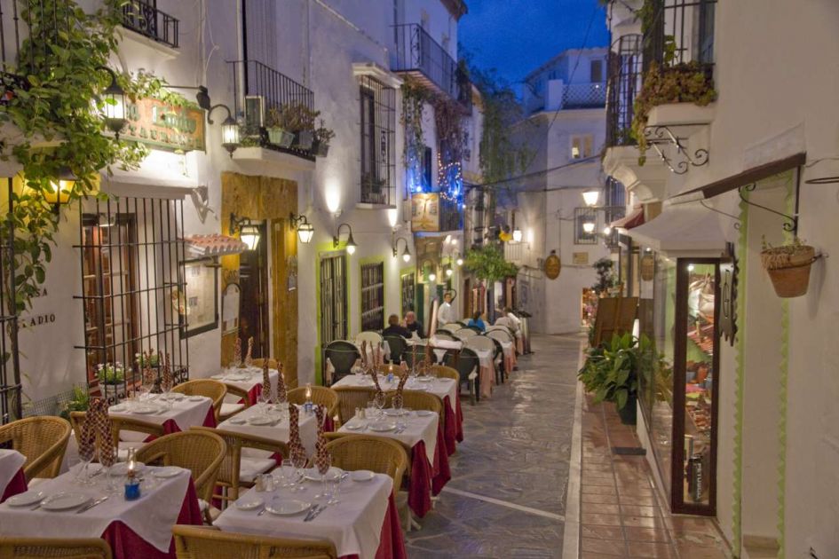 Restaurants in der Altstadt von Marbella