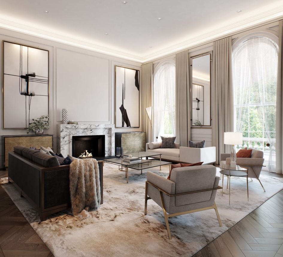 Grade 1 listed Regent’s Crescent, London
