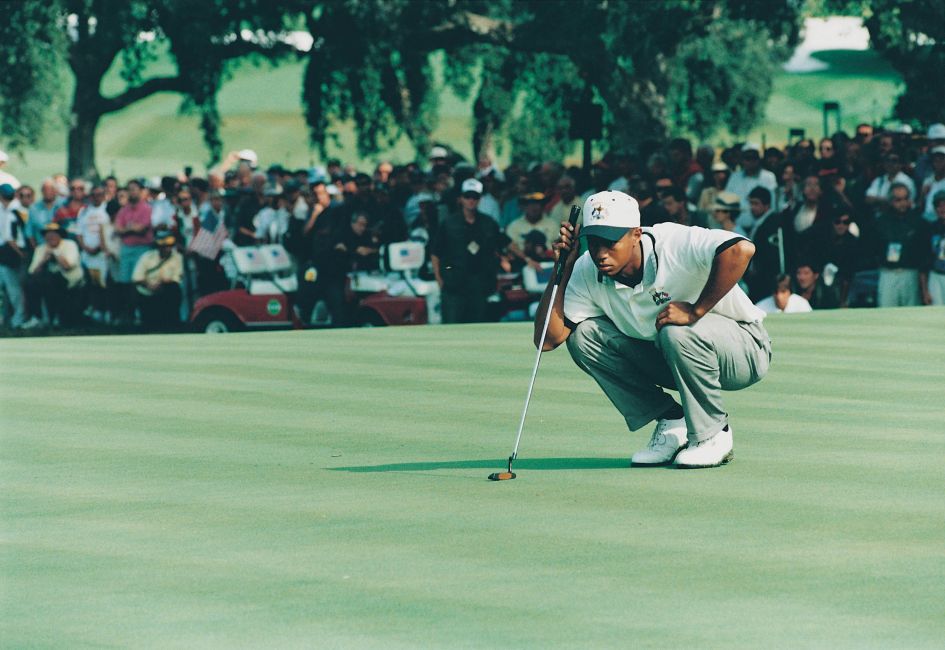 Tiger Woods at Valderrama