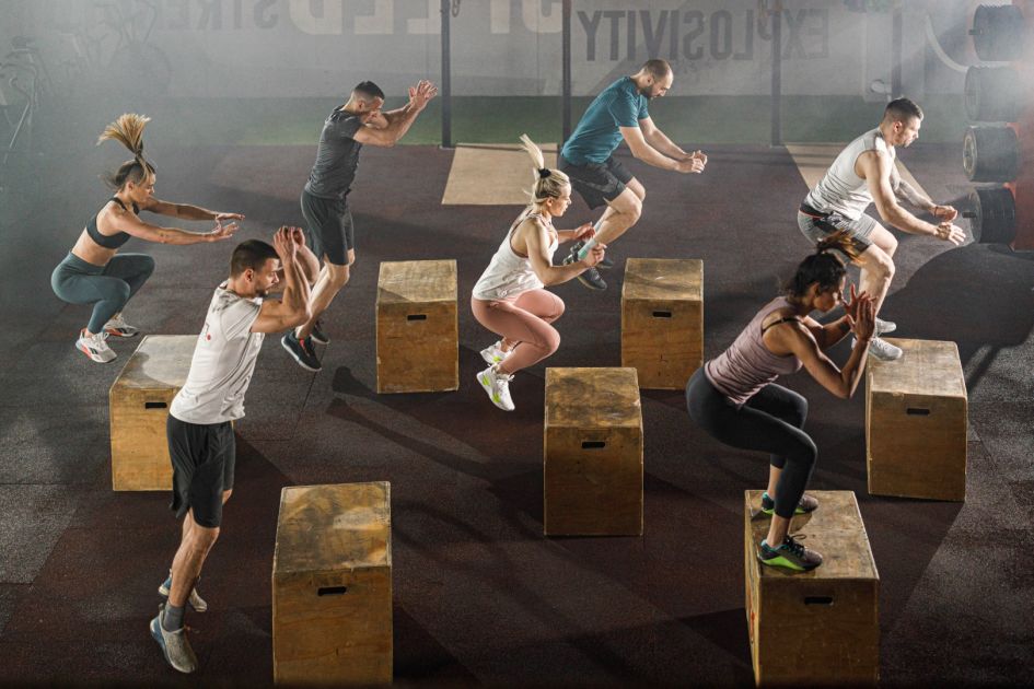 Photo of people doing crossfit