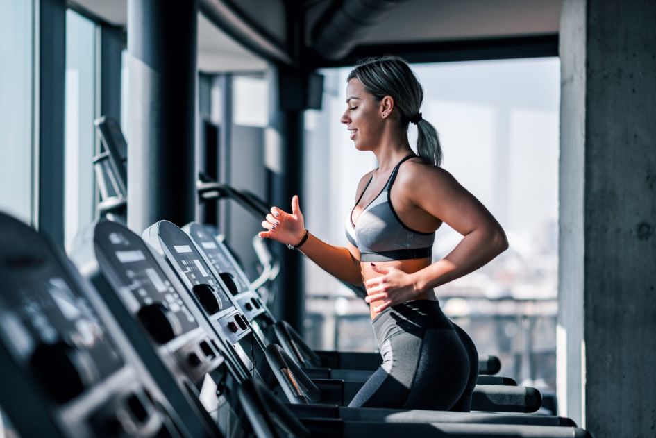 Photo of a woman training