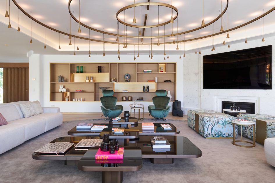 Salon diseñado por Nezha Kanouni