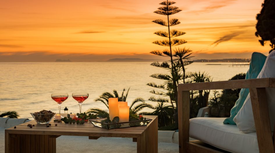 Vista al mar desde Marbella
