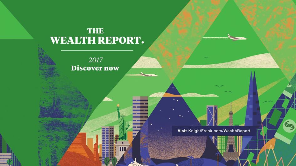Nuevo informe del mercado inmobiliario Knight Frank Wealth report 2017