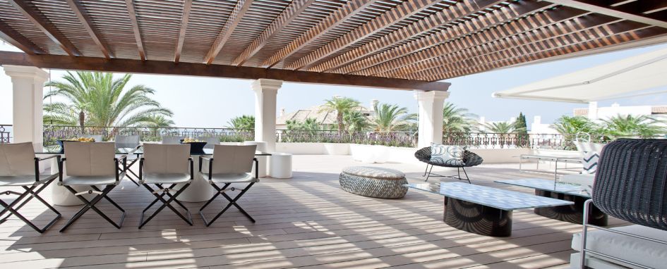 Ático duplex en Primera Línea de Playa en Marbella