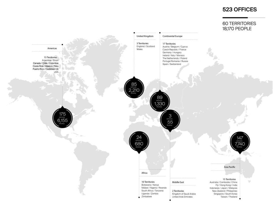 Knight Frank connects people in over 60 countries