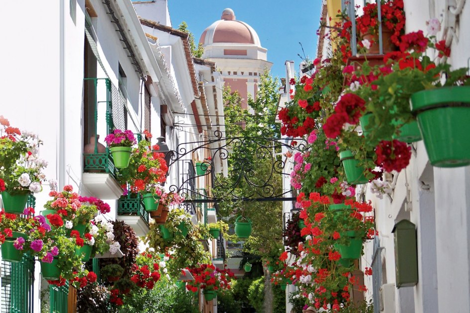 Charming street in Estepona's old town
