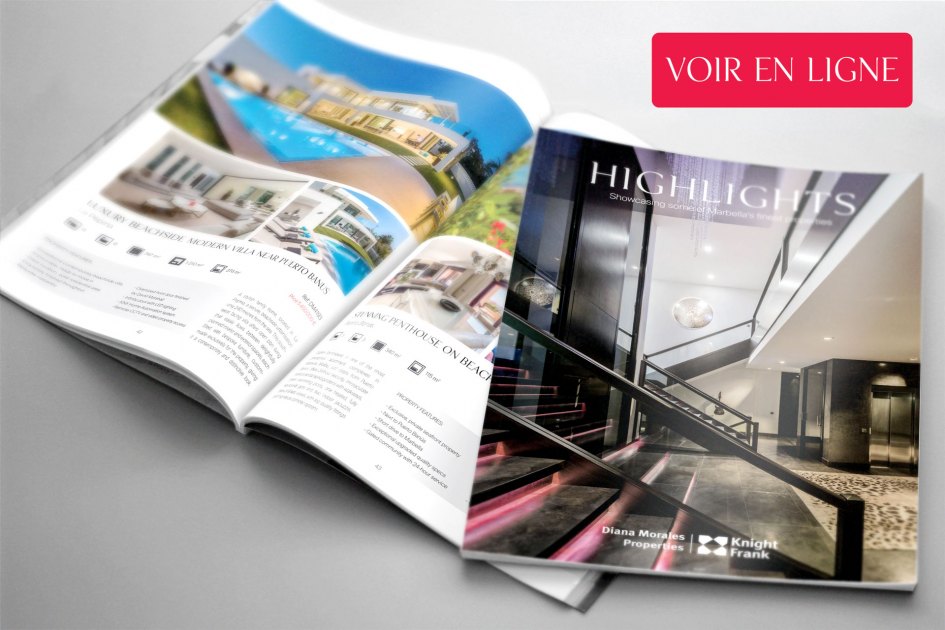 Nouvelle édition 2018 de highlights - le magazine immobilier de Marbella