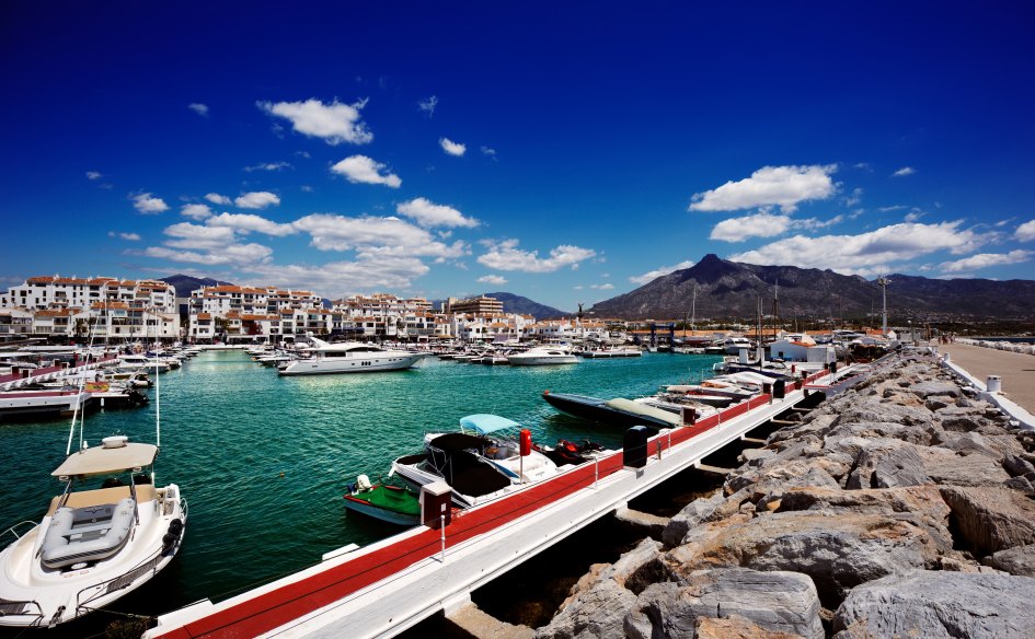 Vista de Puerto Banús, Marbella