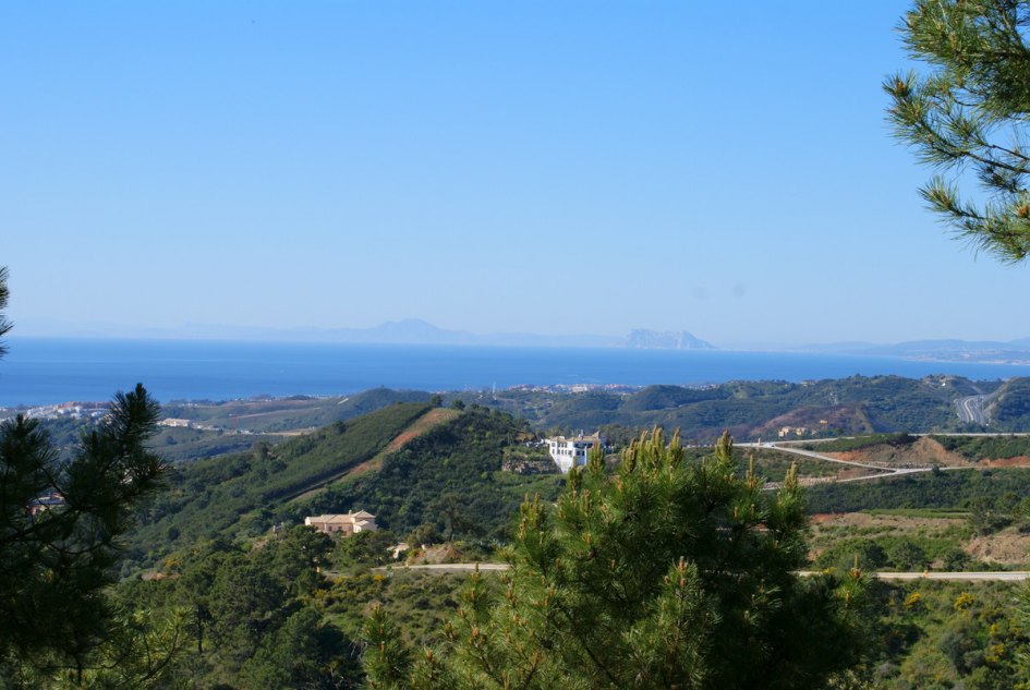 Vista desde una parcella, Marbella