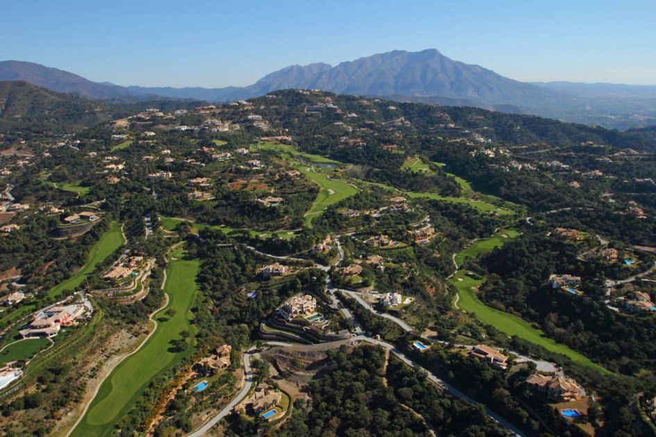 Aerial view La Zagaleta