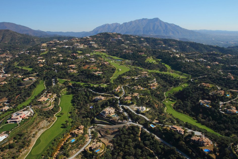 Zagaleta Benahavis, bird view