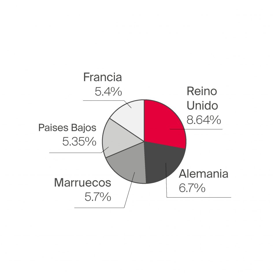 Las 5 principales nacionalidades de compradores extranjeros en España 2024