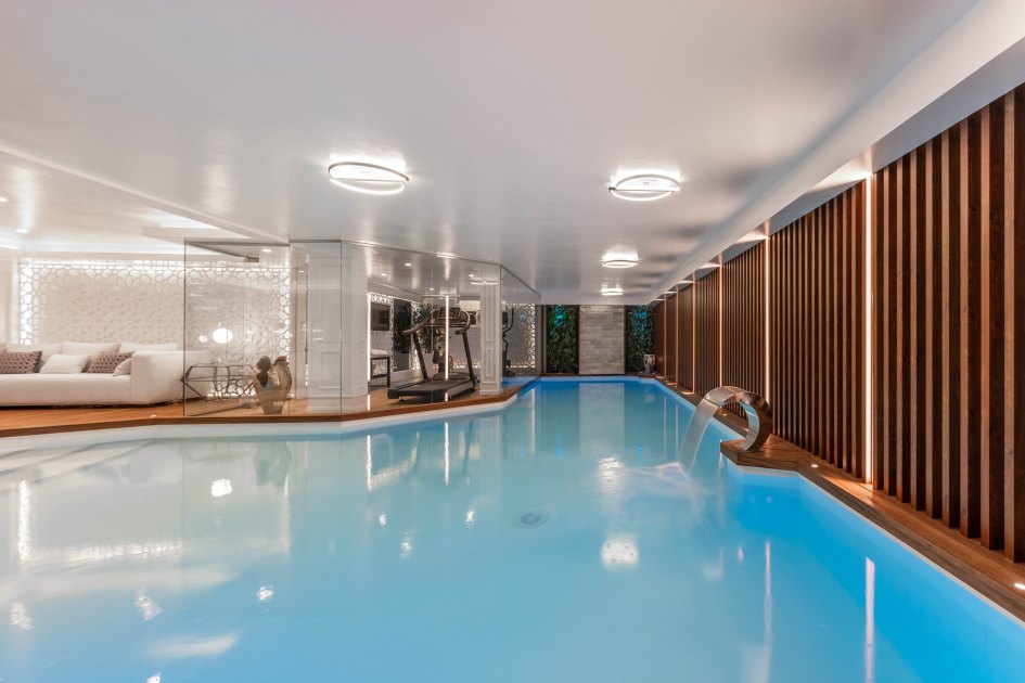 Spa area at El Martinete, mansion in Marbella