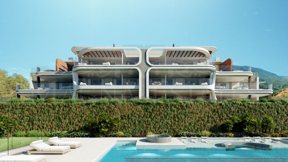 Apartamento de nueva construcción con vistas al mar en Benahavís