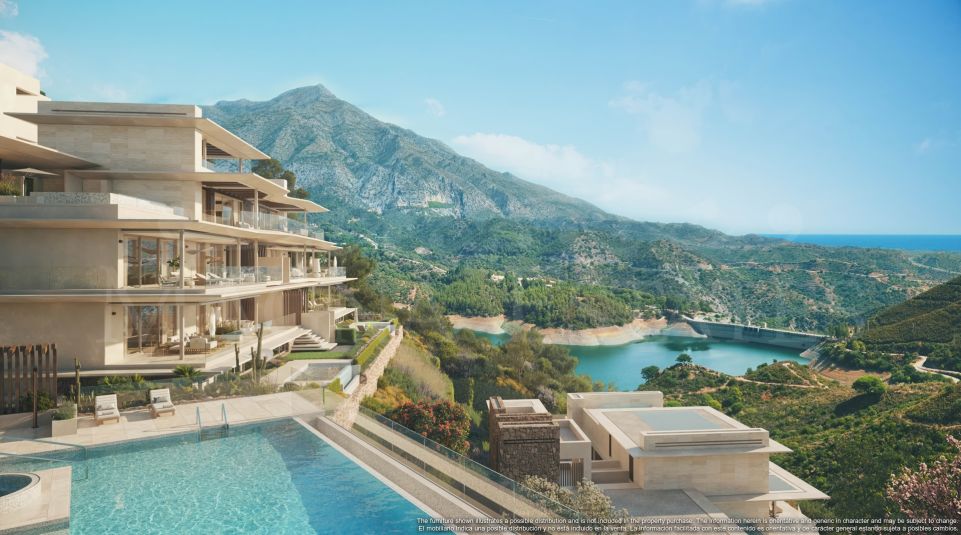 Contemporary Three-Bedroom Penhouse with Panoramic Views in Real de La Quinta, Benahavis