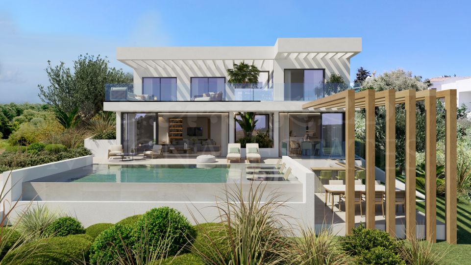 Contemporary Villa with Panoramic Views in Valle Romano, Estepona