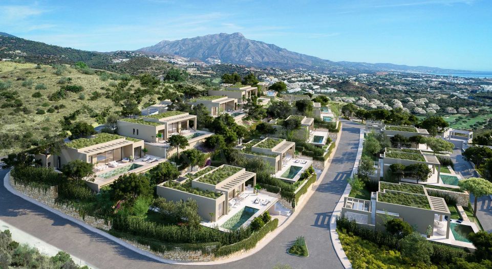 Newly built villa with sea views in Benahavís - Marbella