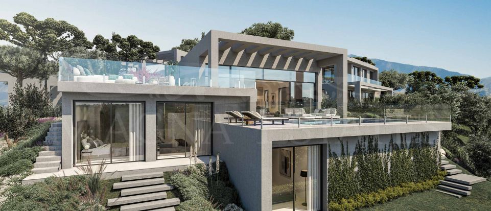 Newly built villa with sea views in Benahavís - Marbella