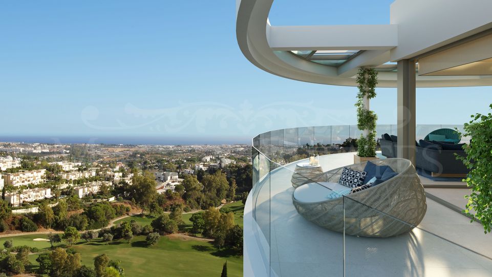 Excepcional ático dúplex con vistas al infinito en Benahavís - Marbella
