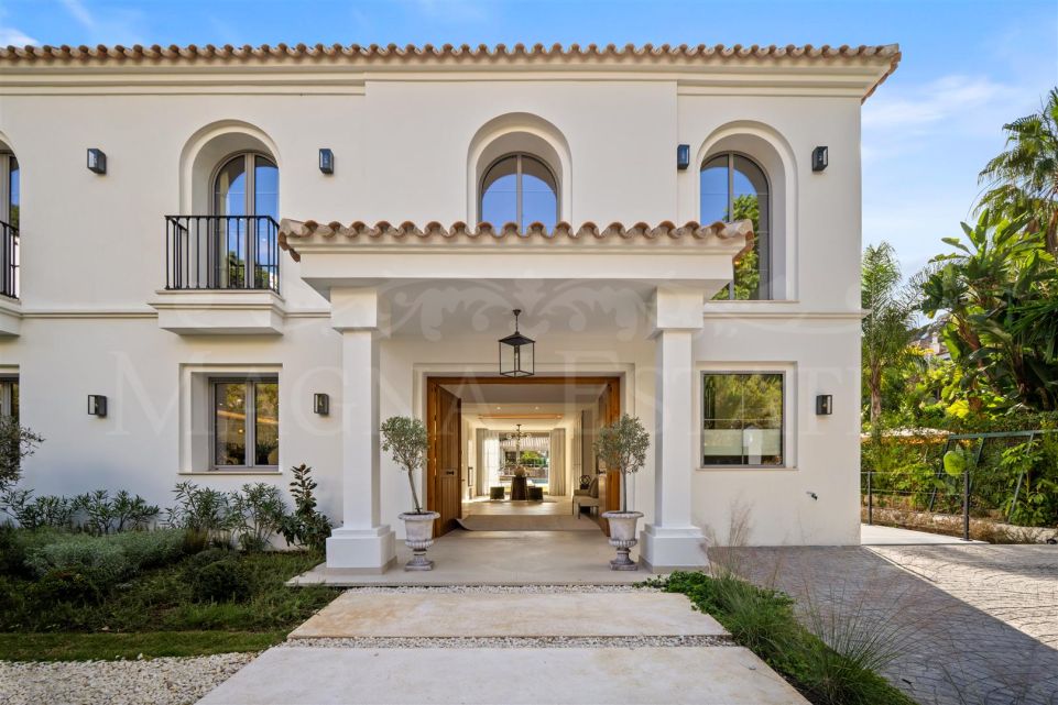 Villa contemporánea en Los Arqueros, Benahavís