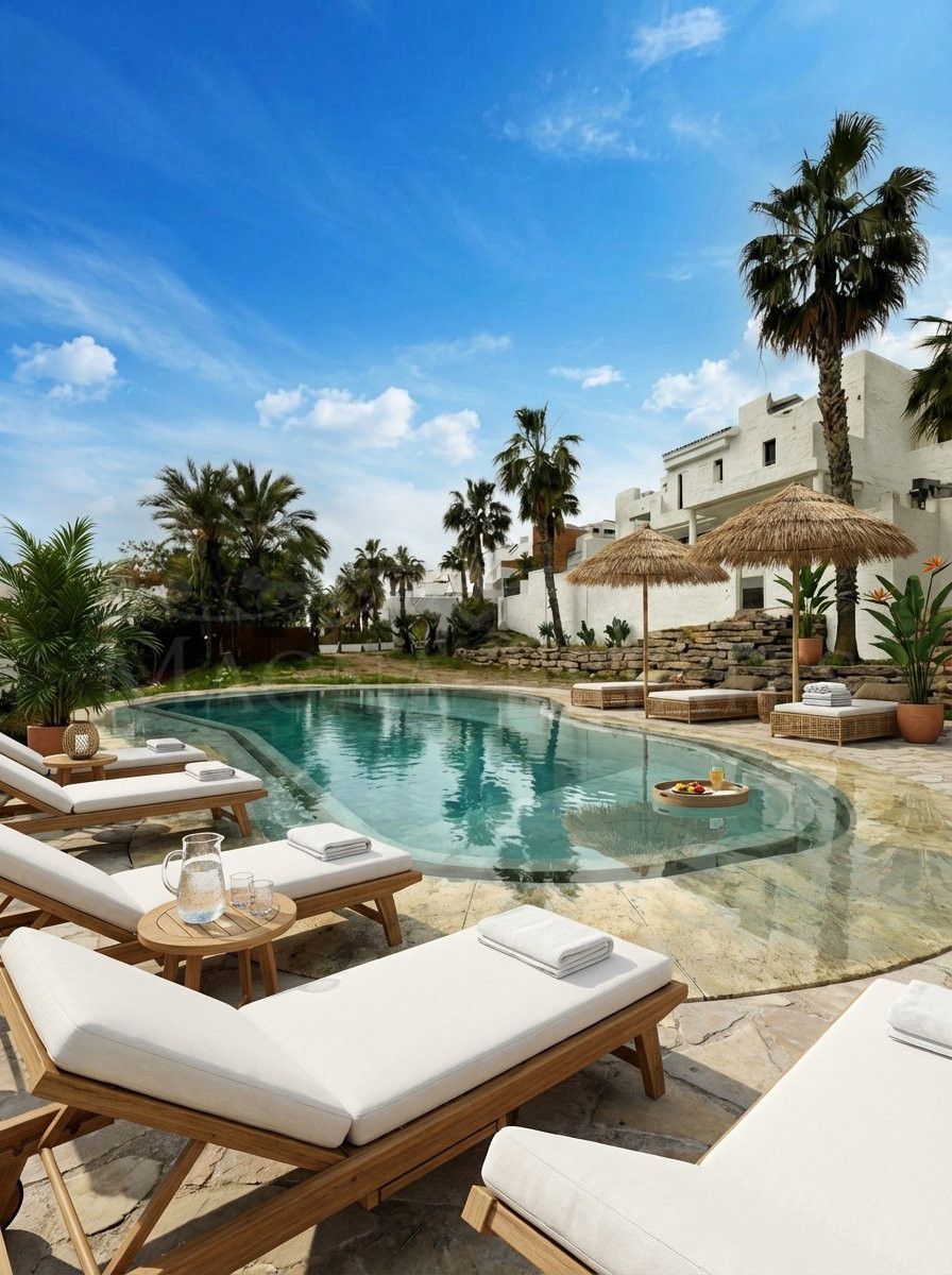 Modern Four-Bedroom Duplex with Private Pool in New Golden Mile, Estepona