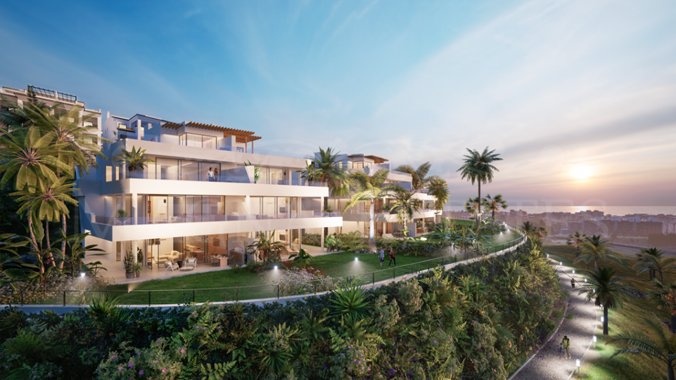 Brand new apartments in Estepona with beautiful sea views