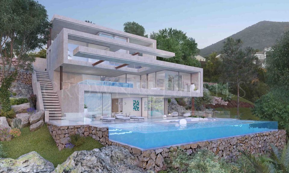 Brand new villa with breathtaking sea views